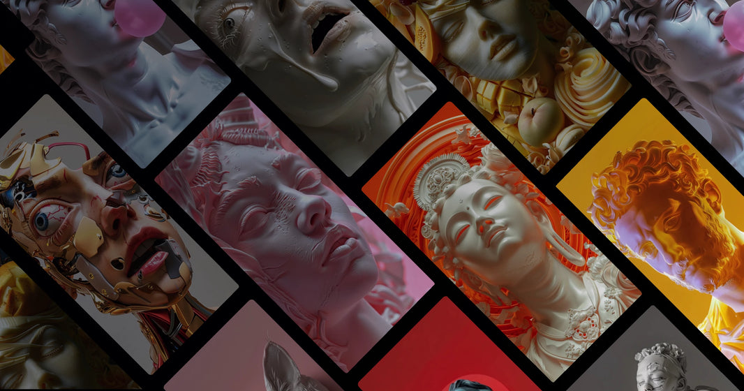 Fluid Classics: The Surreal Evolution of Marble