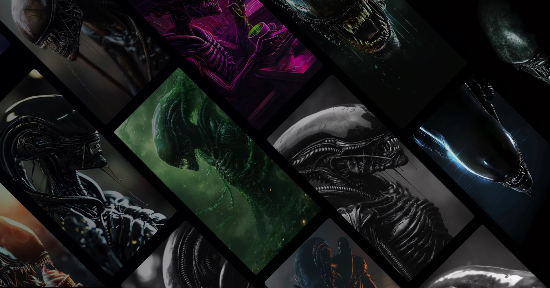 Biomechanical Horror in Neon Nights