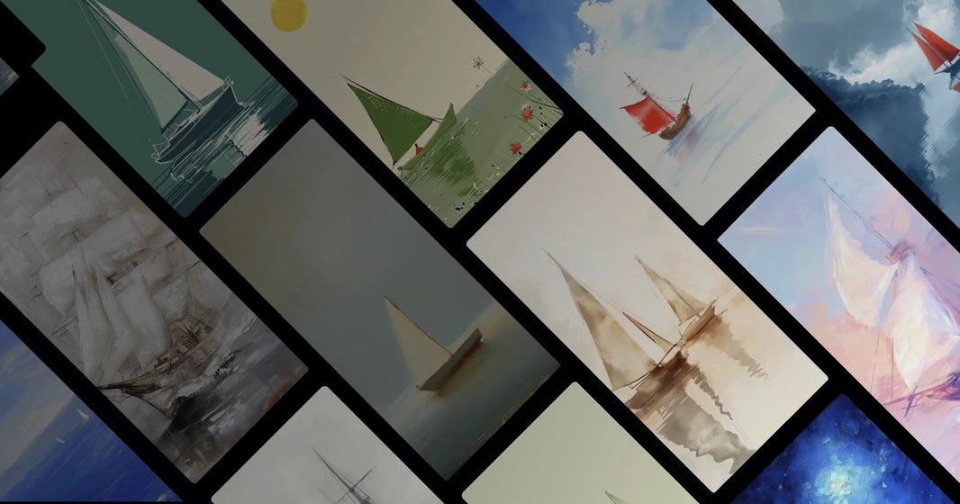 Solitary Sail: Nature's Quiet Voyage