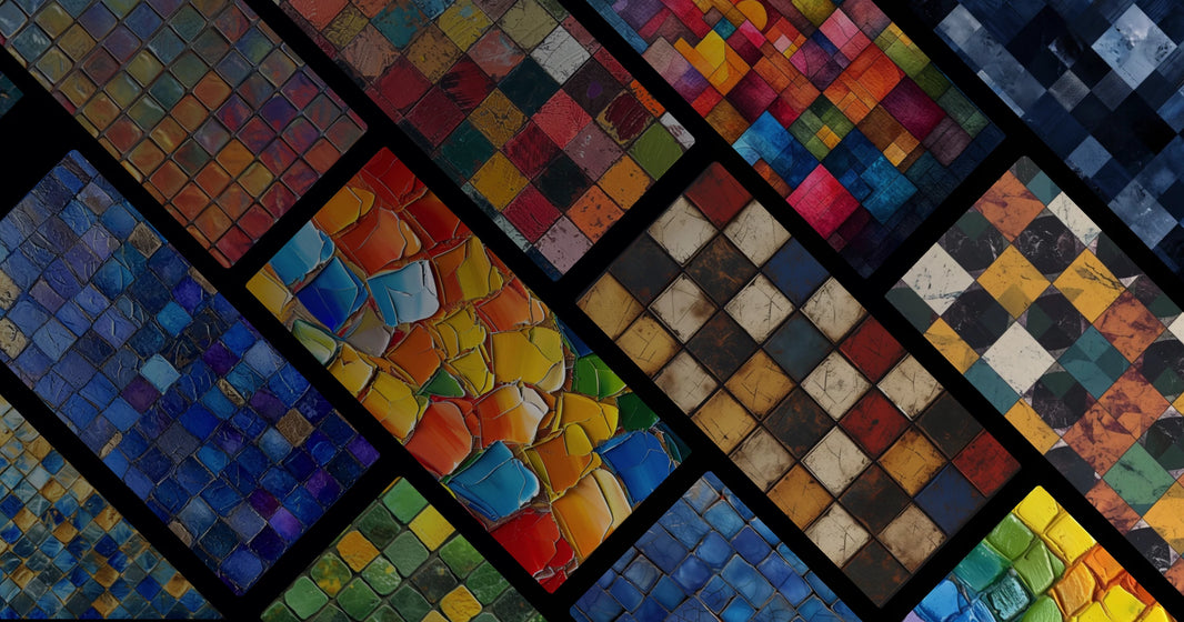 Emotional Chromatics: Abstract Collage Series
