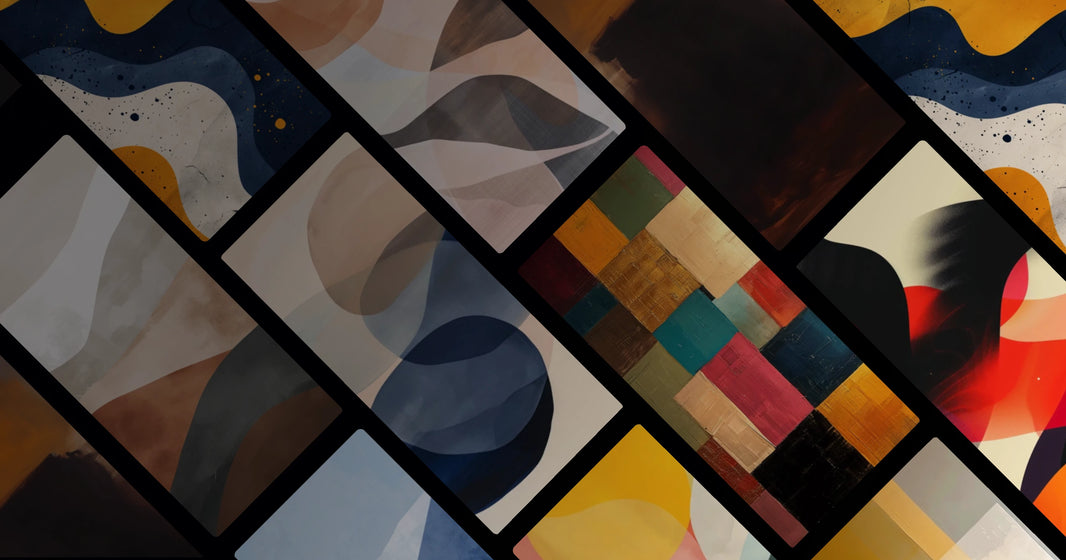 Flowing Abstract Color Forms
