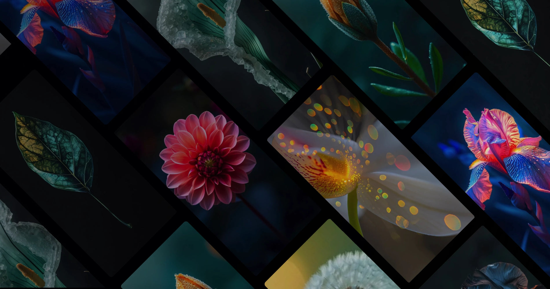 Silent Bloom: A Study in Botanical Light and Texture
