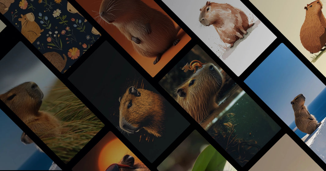 Capybara Serenity: A Gentle Embrace of Nature's Calm