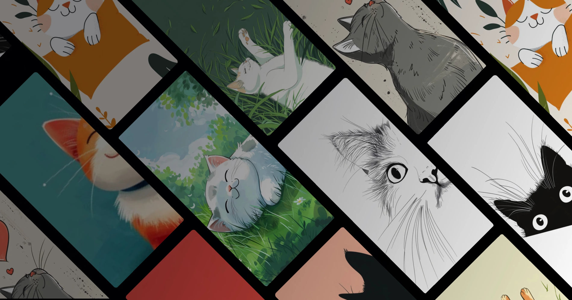 Whiskers in the Grass: A Quiet Collection