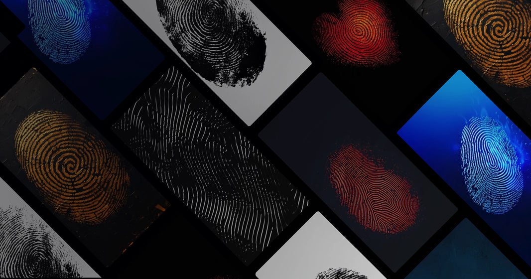 Fingerprint Identity: 8K Digital Art Collection