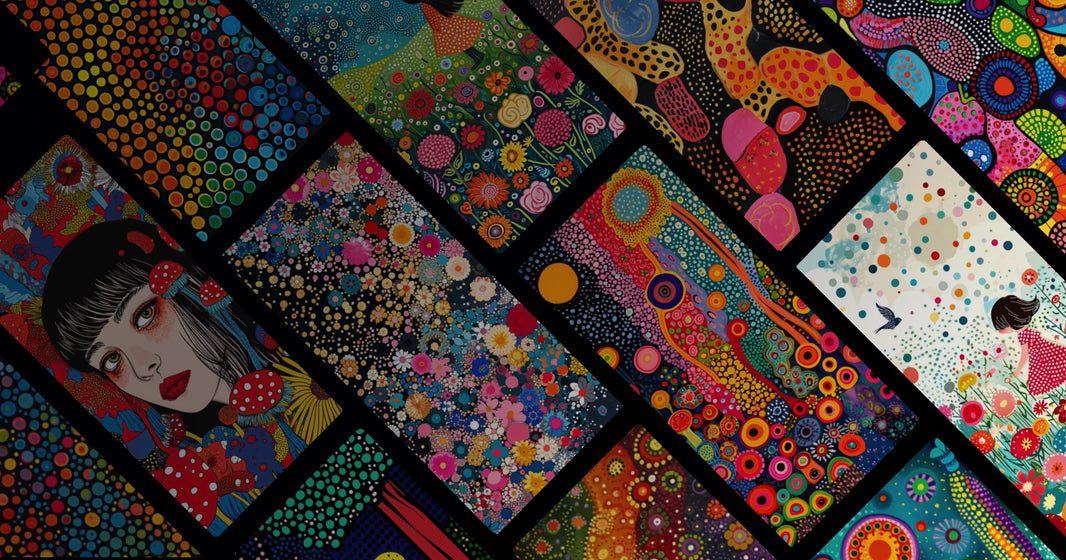 Dreamy Floral Dot Patterns
