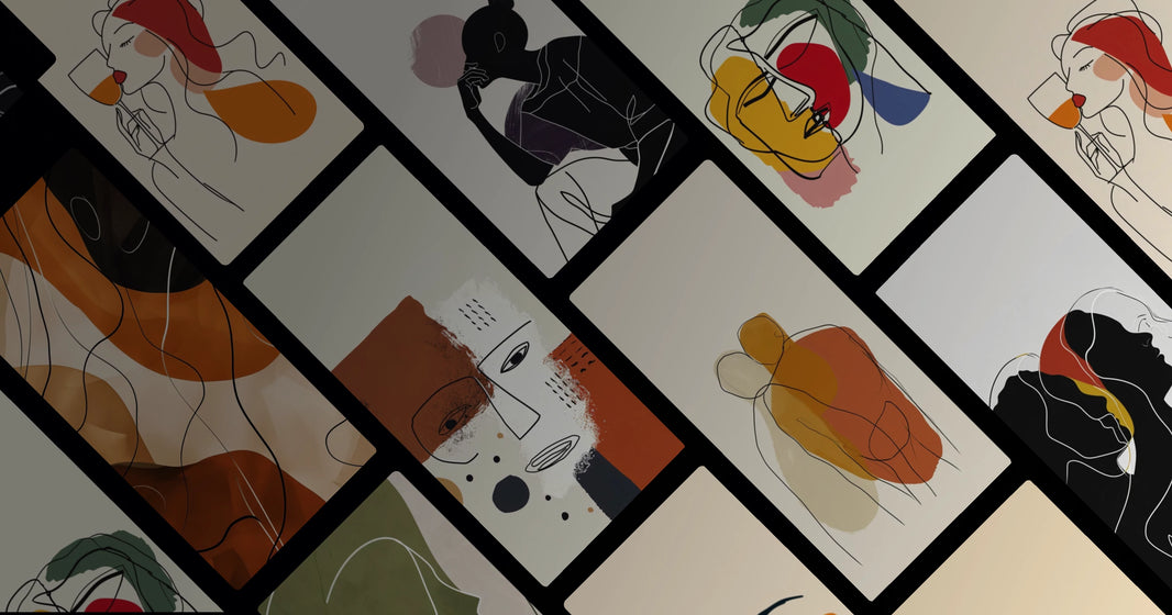 Minimalist Emotional Line Art Collection