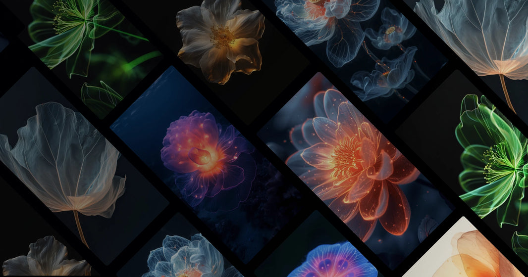 Ethereal Luminous Bloom Series