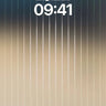 Serene Gradient Wallpaper with Vertical Light Trails wallpaper for iPhone, iPad & Mac
