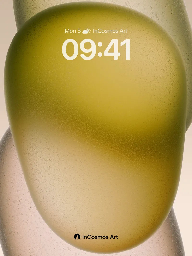 Serenity Stone Wallpaper with Soft Light Veil