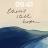 Serenity Wave Wallpaper with Golden Line wallpaper for iPhone, iPad & Mac