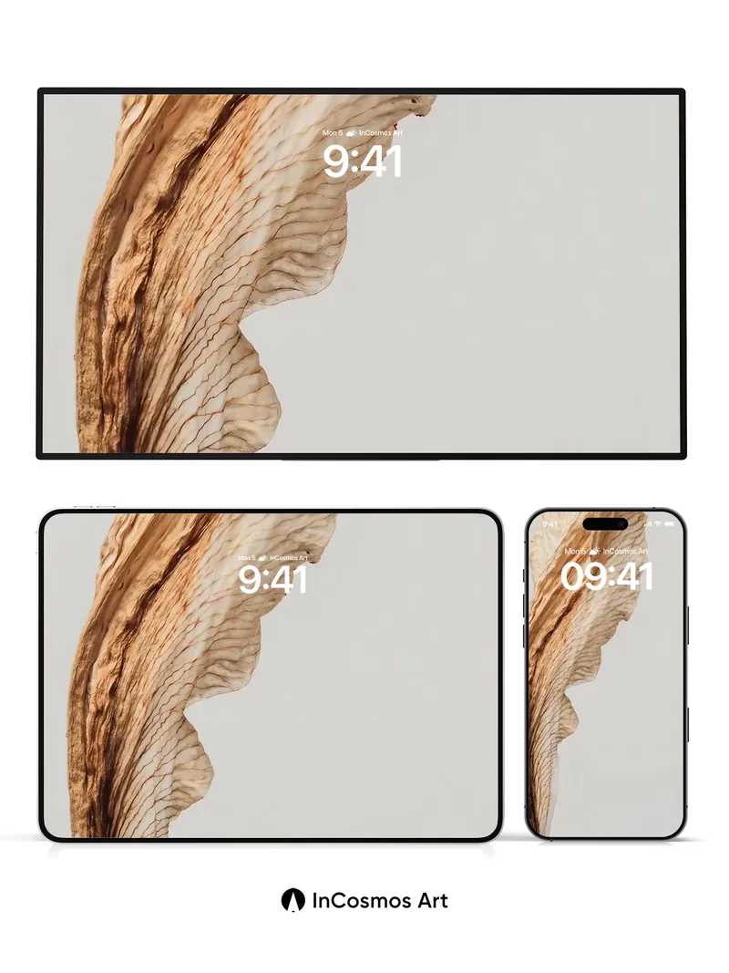 Whispering Veil Wallpaper with Ancient Pulse