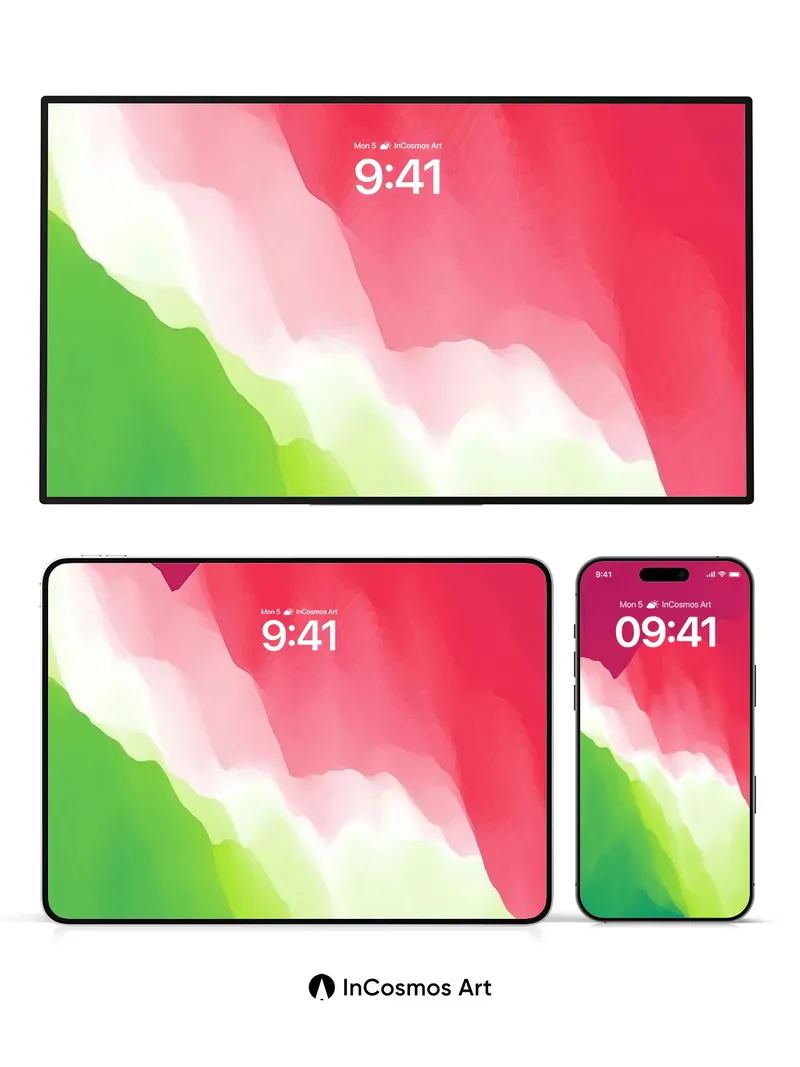 Crimson Bloom Wallpaper with Living Hues