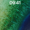 Emerald Abyss Wallpaper with Living Tides wallpaper for iPhone, iPad & Mac