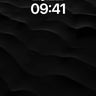 Midnight Dunes Wallpaper with Shadowed Ripples wallpaper for iPhone, iPad & Mac