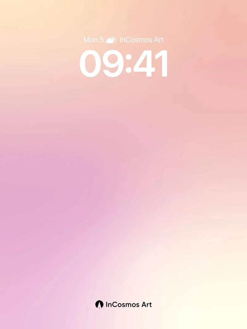 Luminous Hush Wallpaper with Soft Gradient Veil