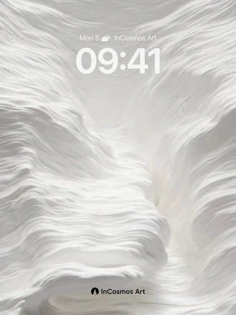 Silken Dune Wallpaper with Ethereal Light