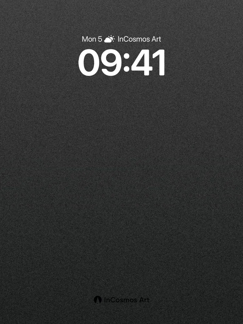 Silent Depth Wallpaper with Textured Breath