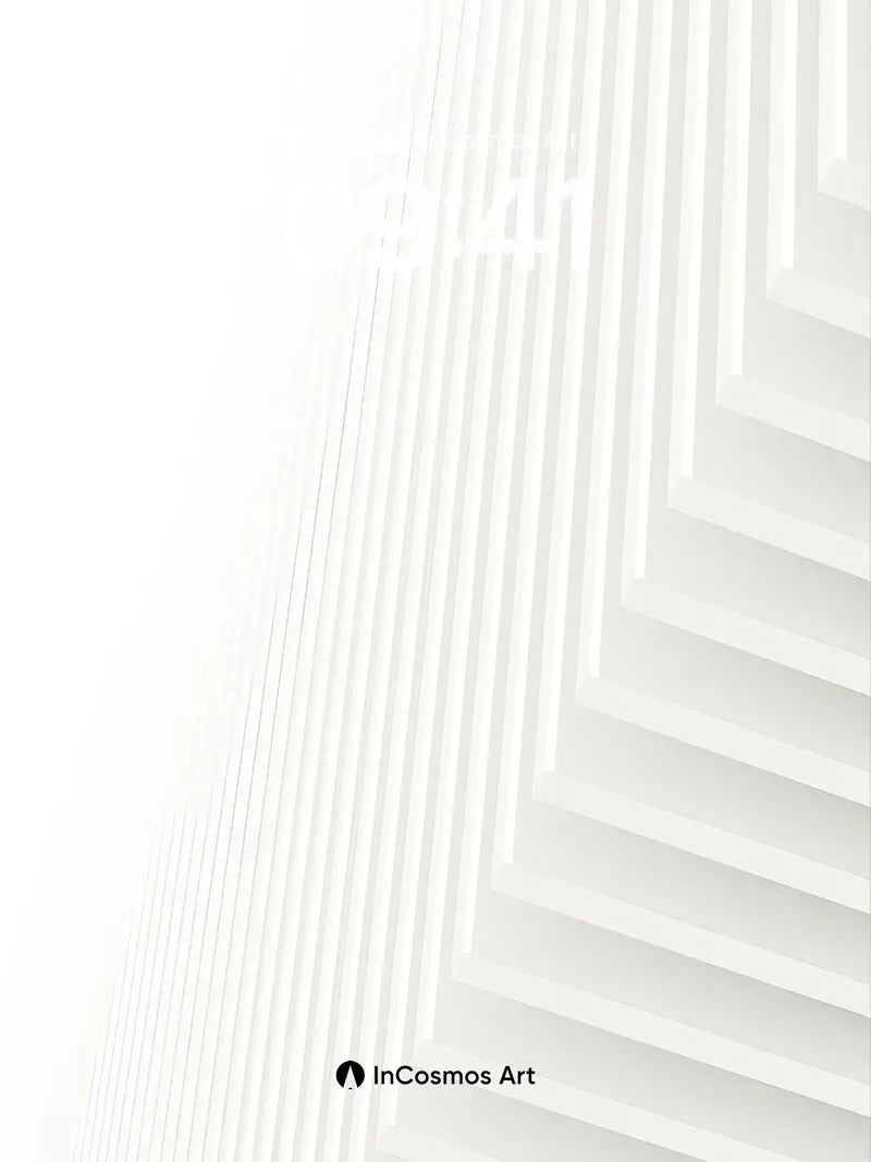 Silent Step Wallpaper with Floating Lines