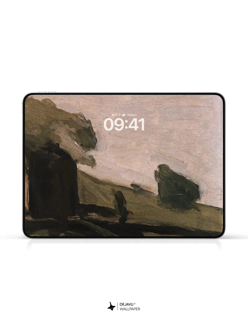 8K Minimalist Painting Wallpaper: Aesthetic Art for iPhone & Android