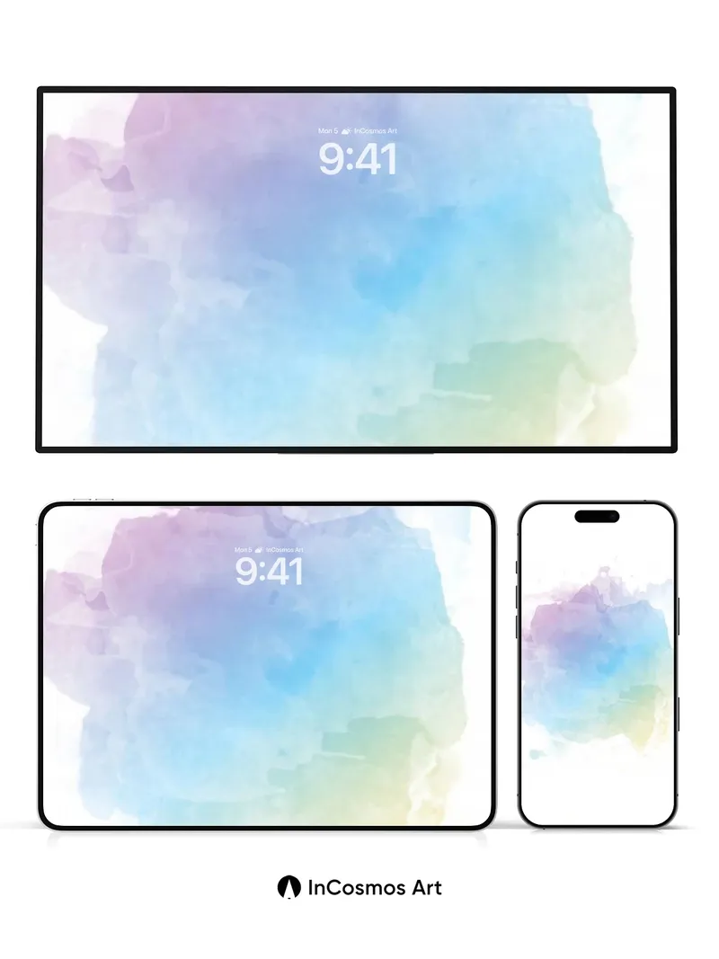 Soft Haze Wallpaper with Ethereal Color Bleed