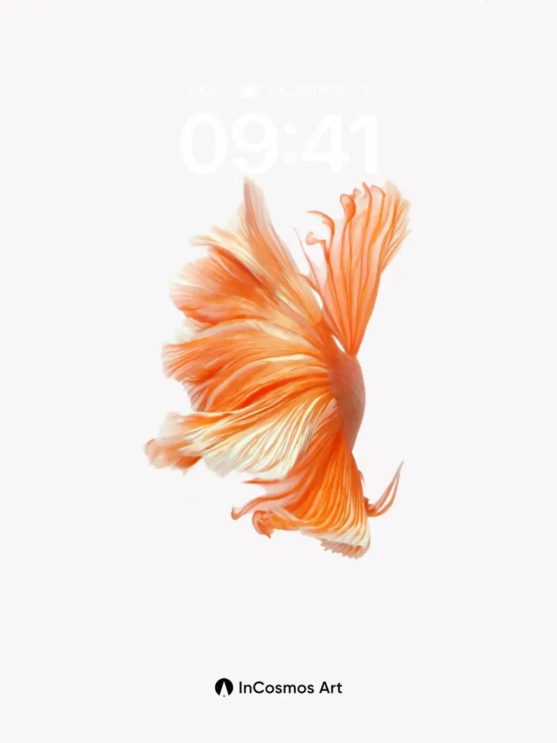 Serenity Flow Wallpaper with Feathered Light