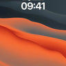 Surreal Dune Wallpaper with Floating Light wallpaper for iPhone, iPad & Mac