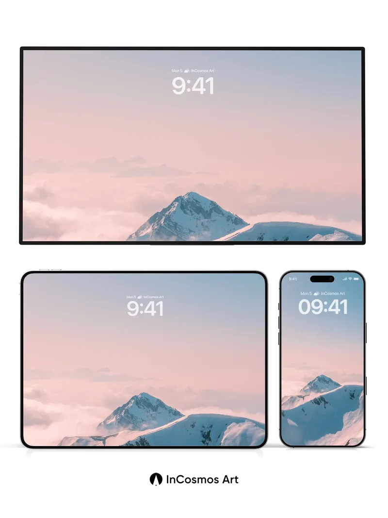 Serenity Peak Wallpaper with Cloud Sea Horizon