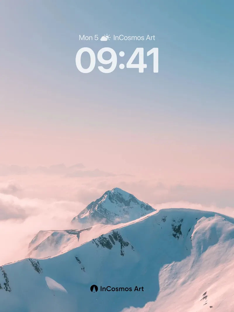 Serenity Peak Wallpaper with Cloud Sea Horizon