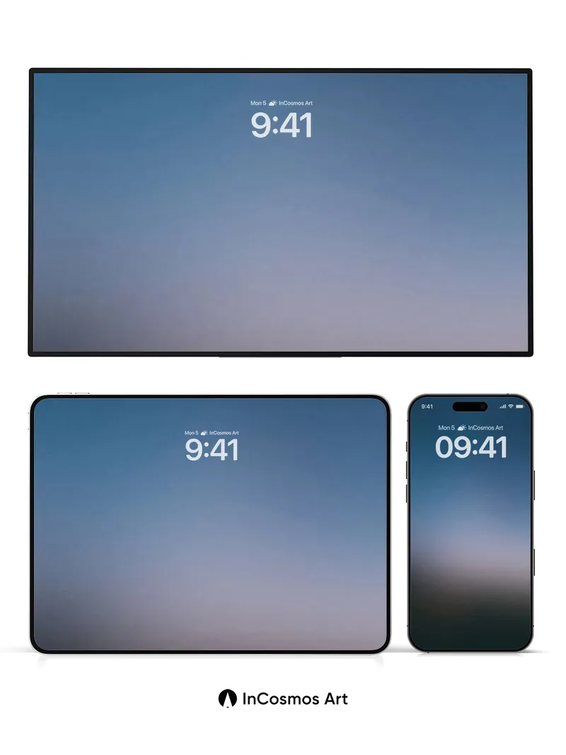 Hush Gradient Wallpaper with Ethereal Haze