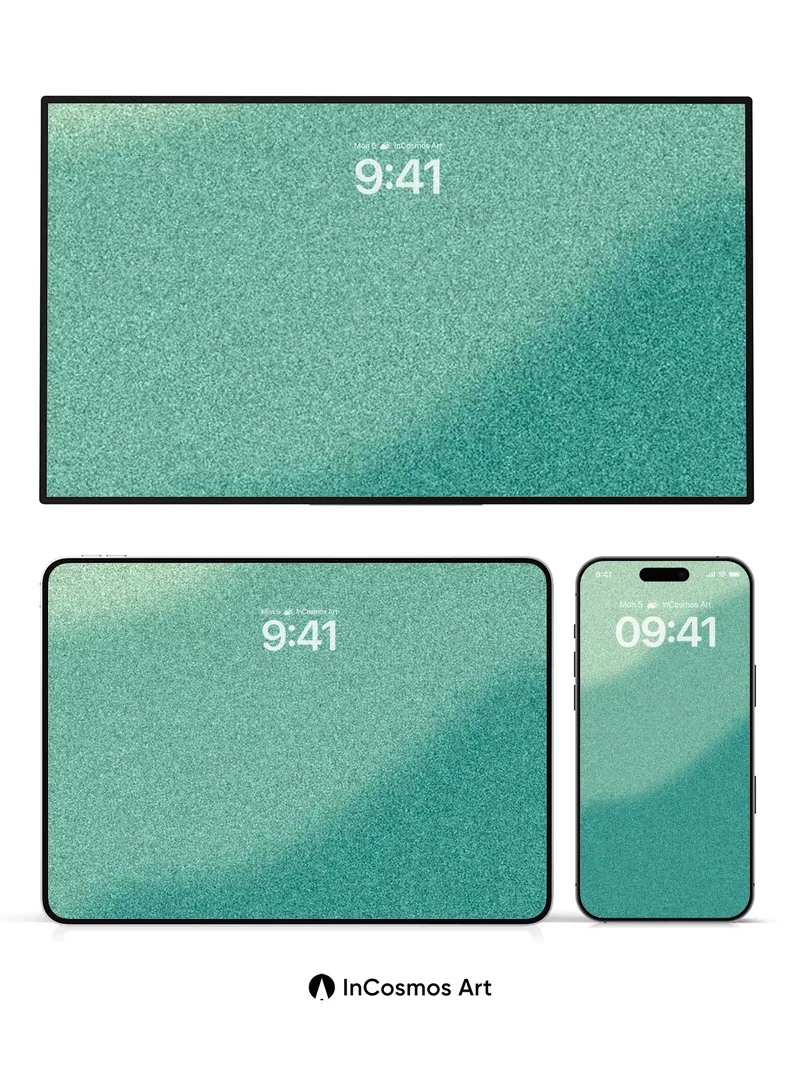 Serenity Gradient Wallpaper with Whispering Textures