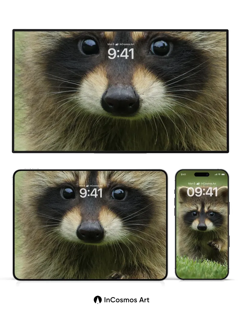 Whispering Paws Wallpaper with Forest Eyes