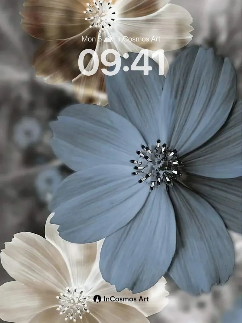 Serene Petal Wallpaper with Ethereal Light