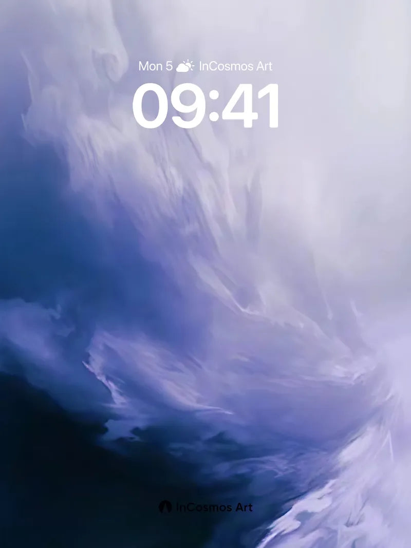 Ethereal Storm Wallpaper with Whispering Clouds