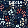 Midnight Bloom Wallpaper with Whispering Petals wallpaper for iPhone, iPad & Mac