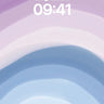 Serene Gradient Wallpaper with Ethereal Waves wallpaper for iPhone, iPad & Mac