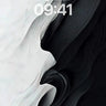 Shadowed Wave Wallpaper with Marbled Depth wallpaper for iPhone, iPad & Mac