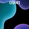 Luminous Abyss Wallpaper with Floating Forms wallpaper for iPhone, iPad & Mac