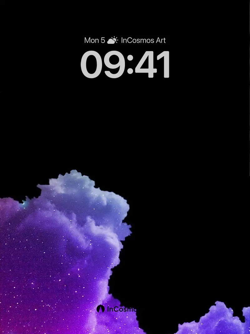 Stellar Nebula Wallpaper with Cosmic Clouds