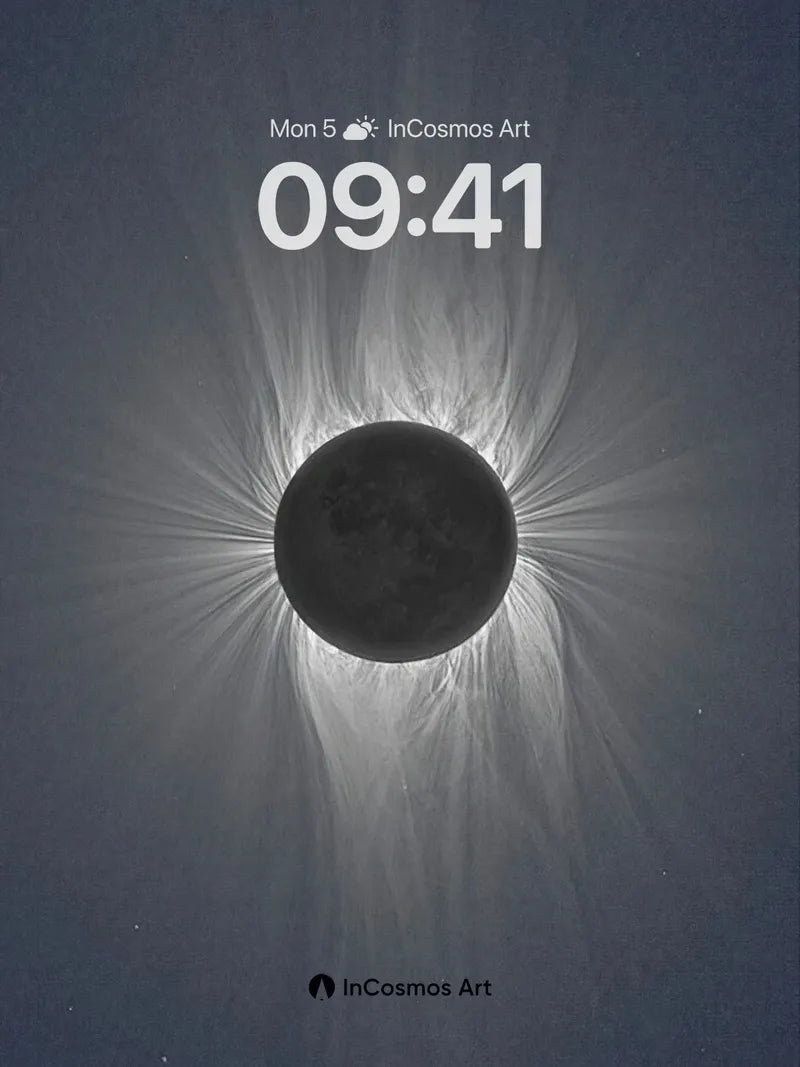 Silent Coronae Wallpaper with Celestial Breath