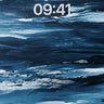 Deep Currents Wallpaper with Whispering Waves wallpaper for iPhone, iPad & Mac