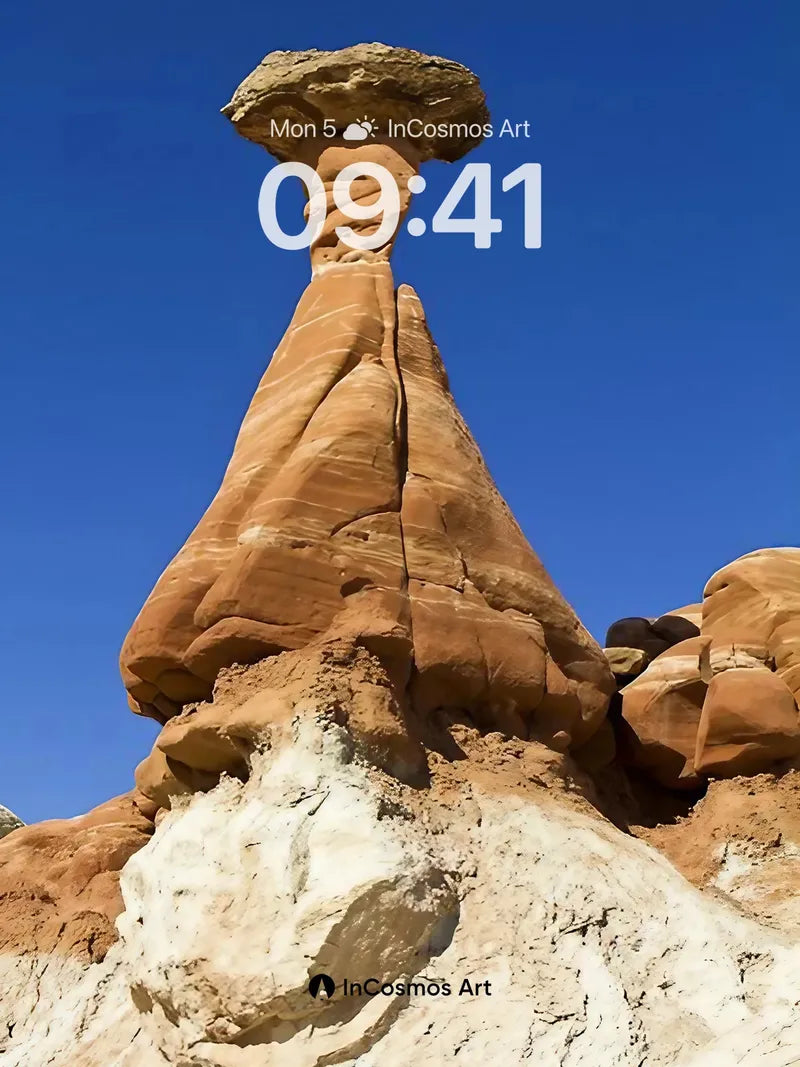 Desert Sentinel Wallpaper with Stone Whisper