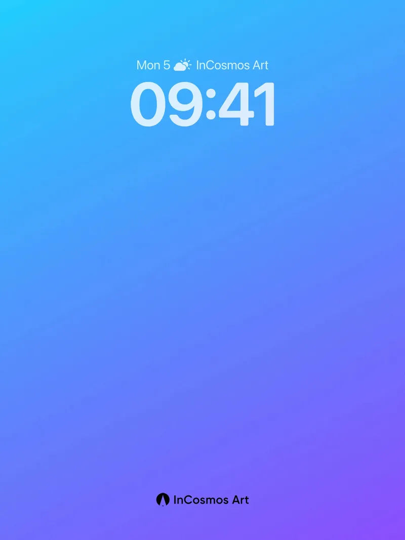 Calm Gradient Wallpaper with Ethereal Flow