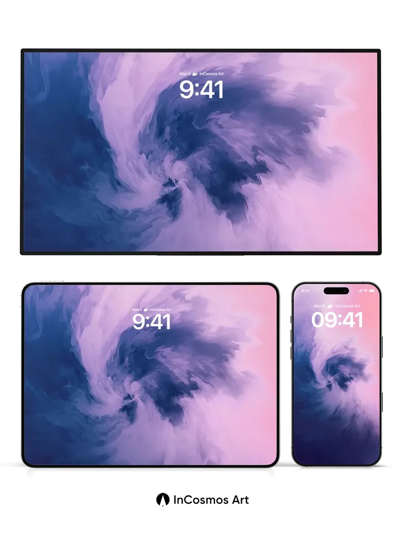 Whirlwind Hush Wallpaper with Cosmic Breath