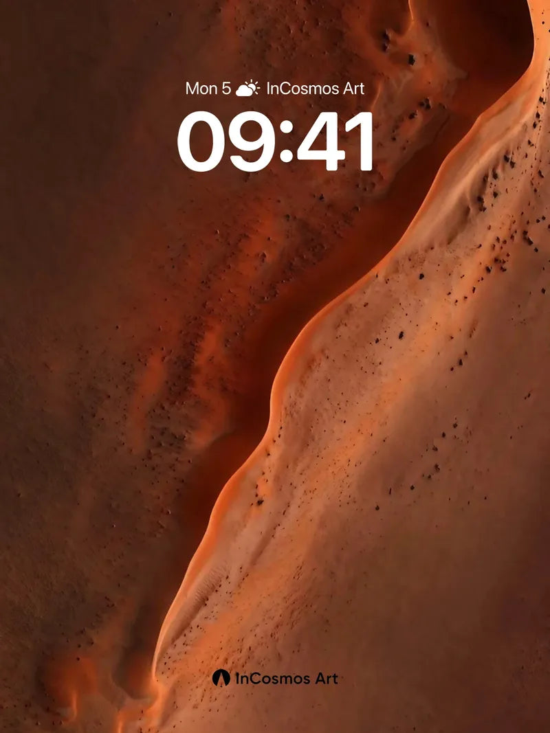 Desert Pulse Wallpaper with Living Dunes