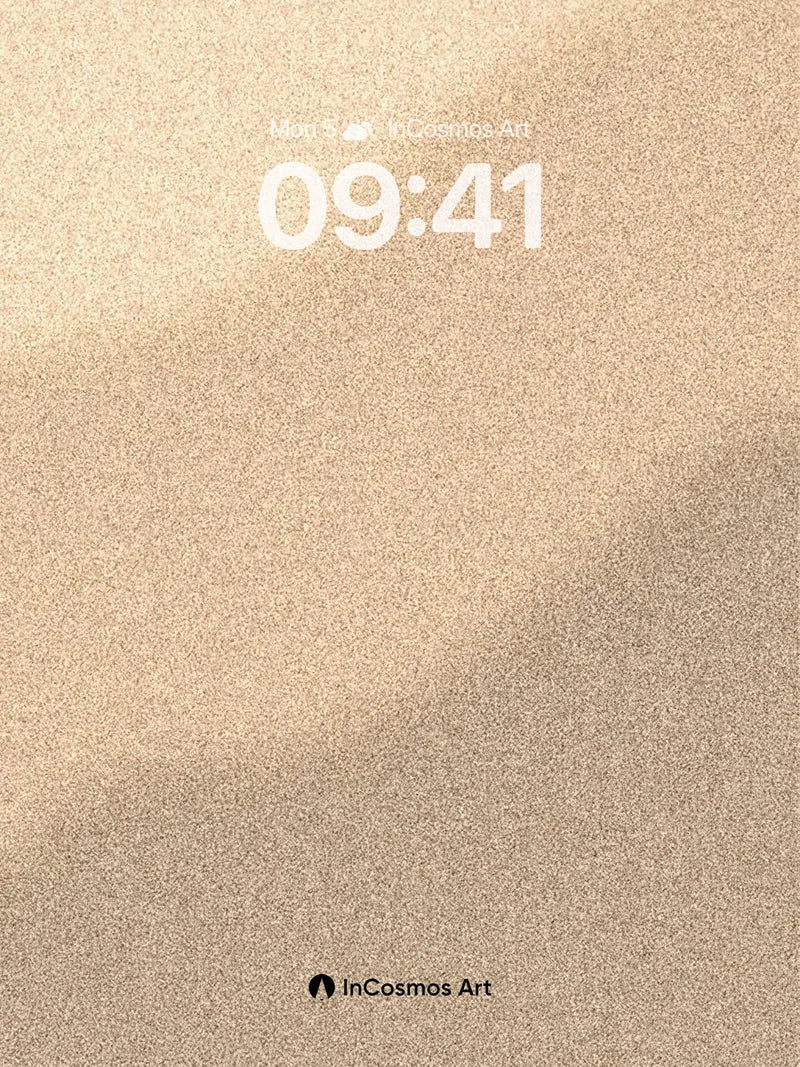 Sandy Hush Wallpaper with Dune Shadows