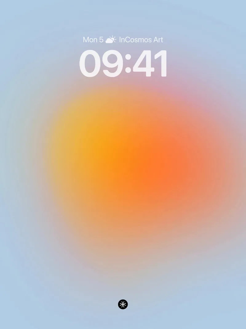 Warm Gradient Flow Wallpaper wallpaper for iPhone, iPad & Mac