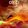 Incandescent Storm Wallpaper with Cosmic Veins wallpaper for iPhone, iPad & Mac
