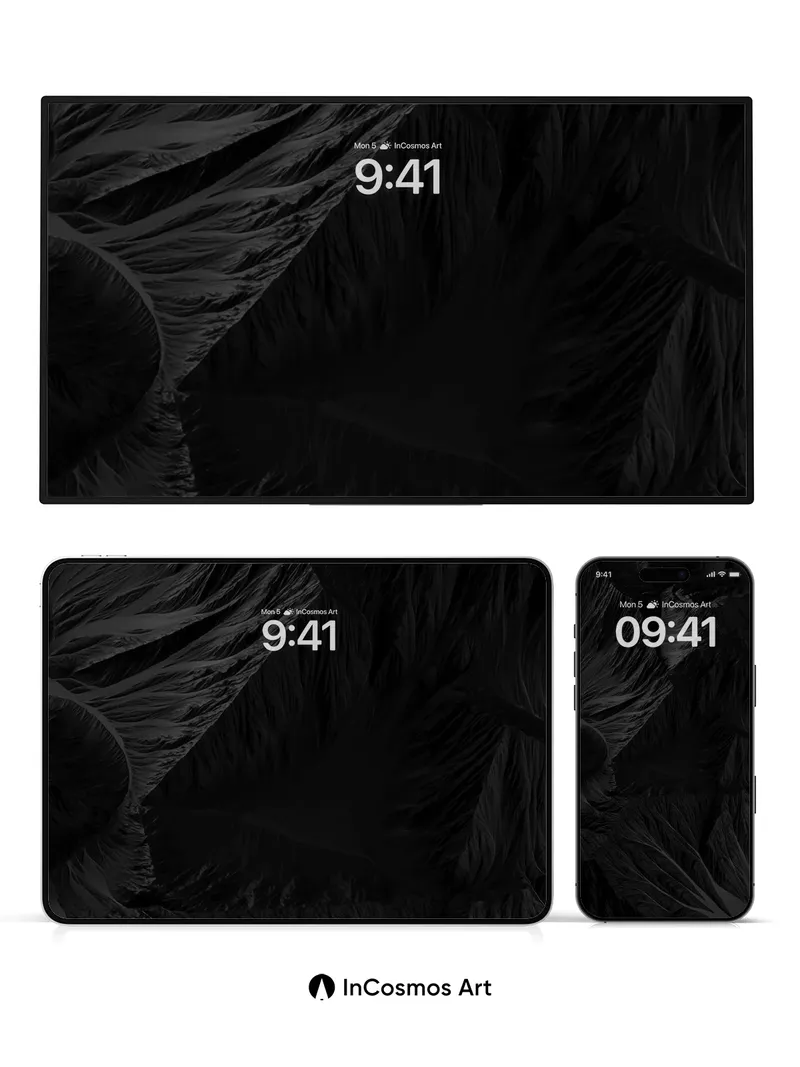 Shadowed Canyons Wallpaper with Whispering Depths