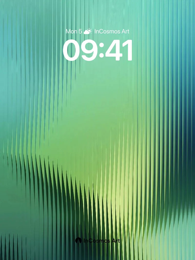 Serpentine Light Wallpaper with Vertical Veins